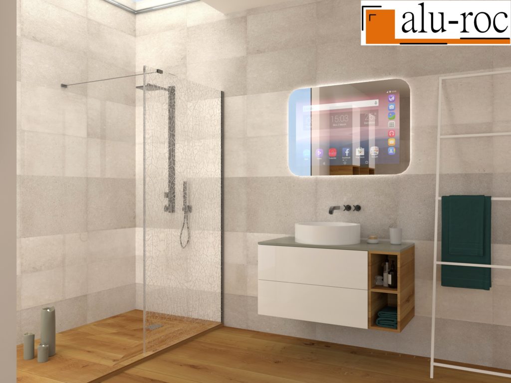 Espejos digitales interactivos para baños de Hotel