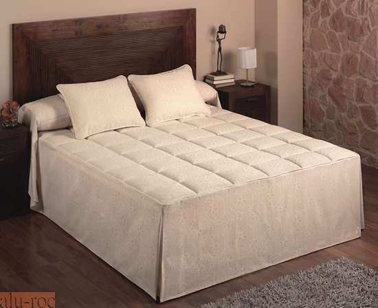 Viste tú cama con textiles de tejidos JVR