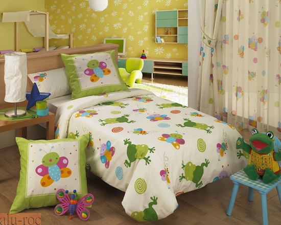 Nórdico para cama con estampado para decorar dormitorios infantiles