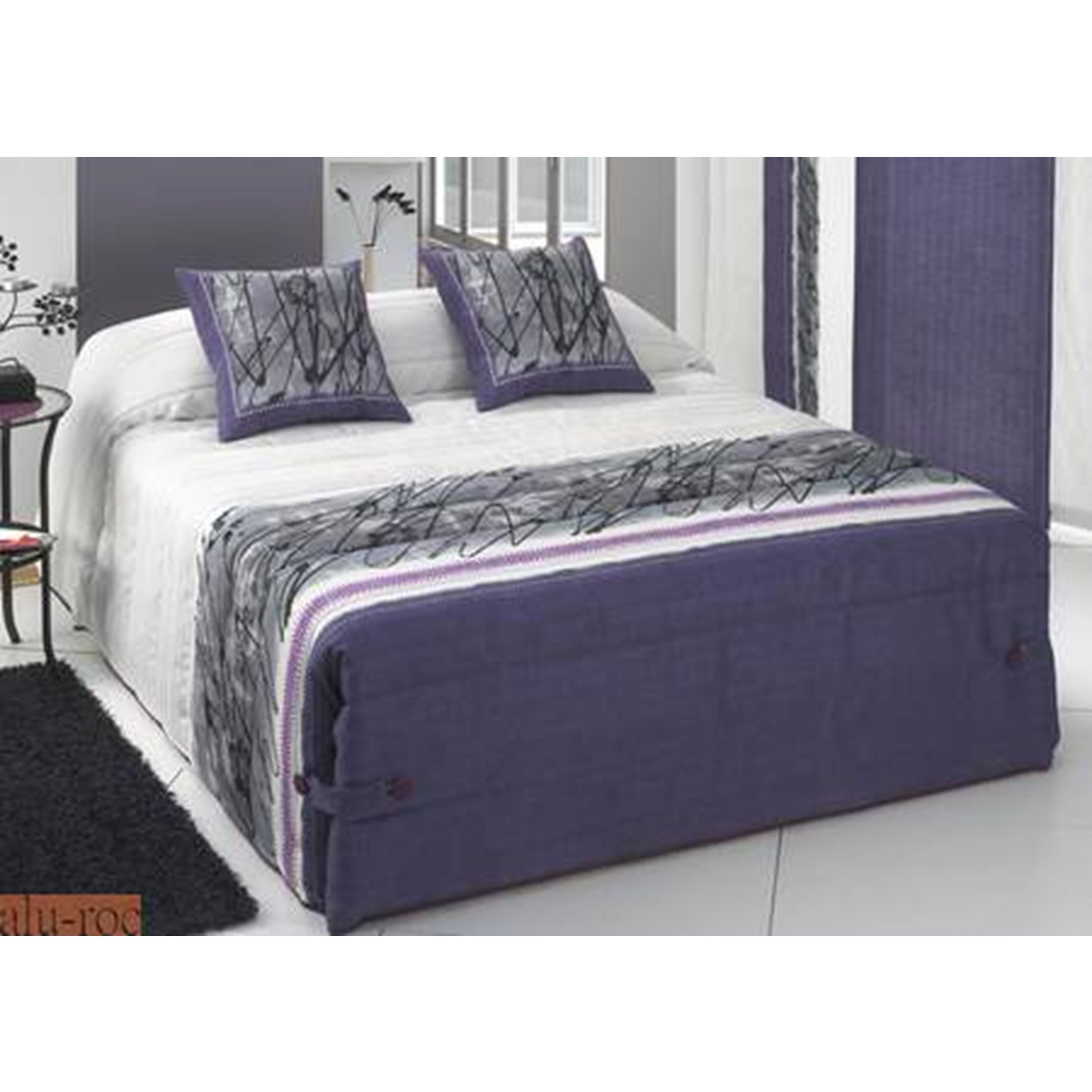 Decoración textil del dormitorio de confección española