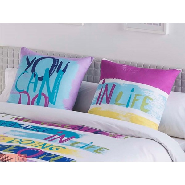 Conjunto de cojines NICE en color Malva. Se venden por separado