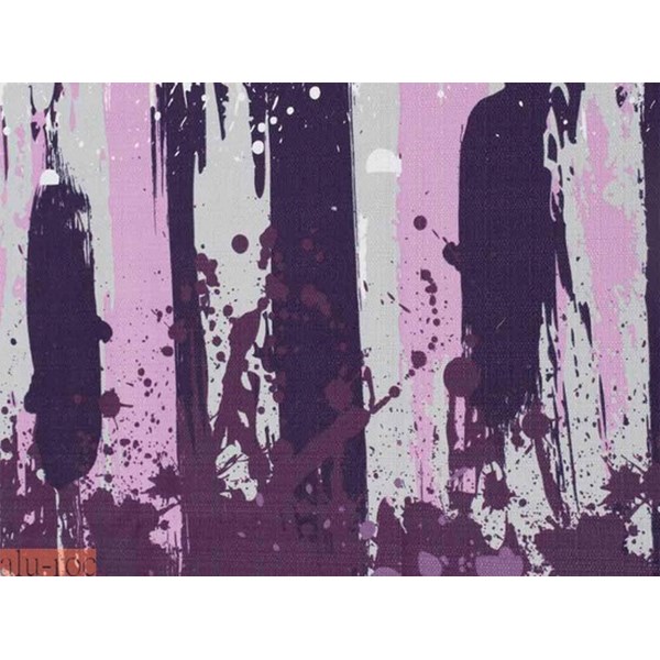 Tejido estampado Sunser de Tejidos JVR en color Malva