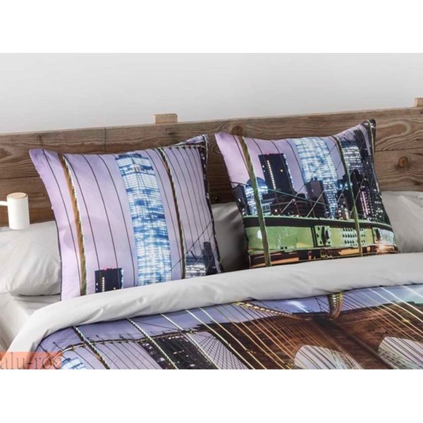 Conjunto de cojines Brooklyn para conjuntar con el Edredón ajustable. Se venden aparte