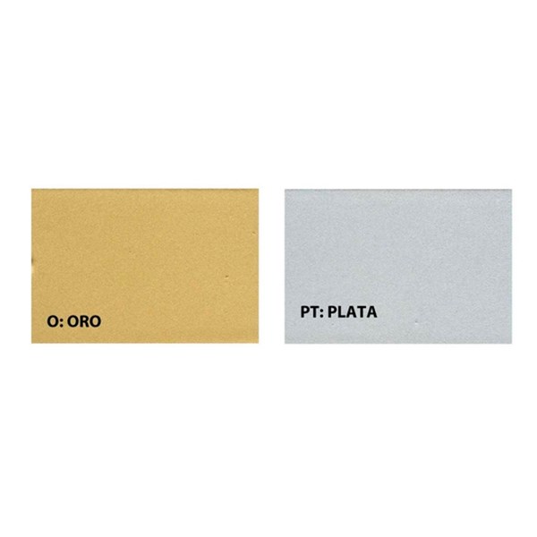 Color Oro y Plata de la forja de la serie 3.
