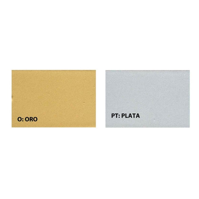 Atrevete con la forja moderna en colores muy actuales, dorado y plata
