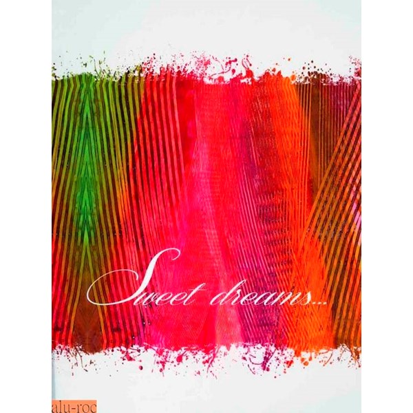 Estampado Sweet en color Naranja de Tejidos JVR