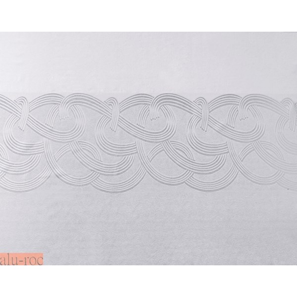Estampado de la Tela en color PLATA