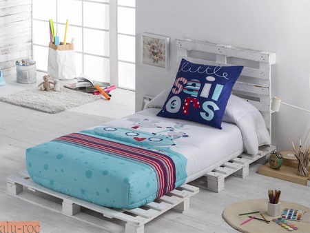 Edredón Sailors infantil y ajustable para dormitorios de niñ@s marineros