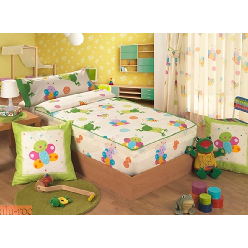 Saco Nórdico con colorido estampado para niños y niñas
