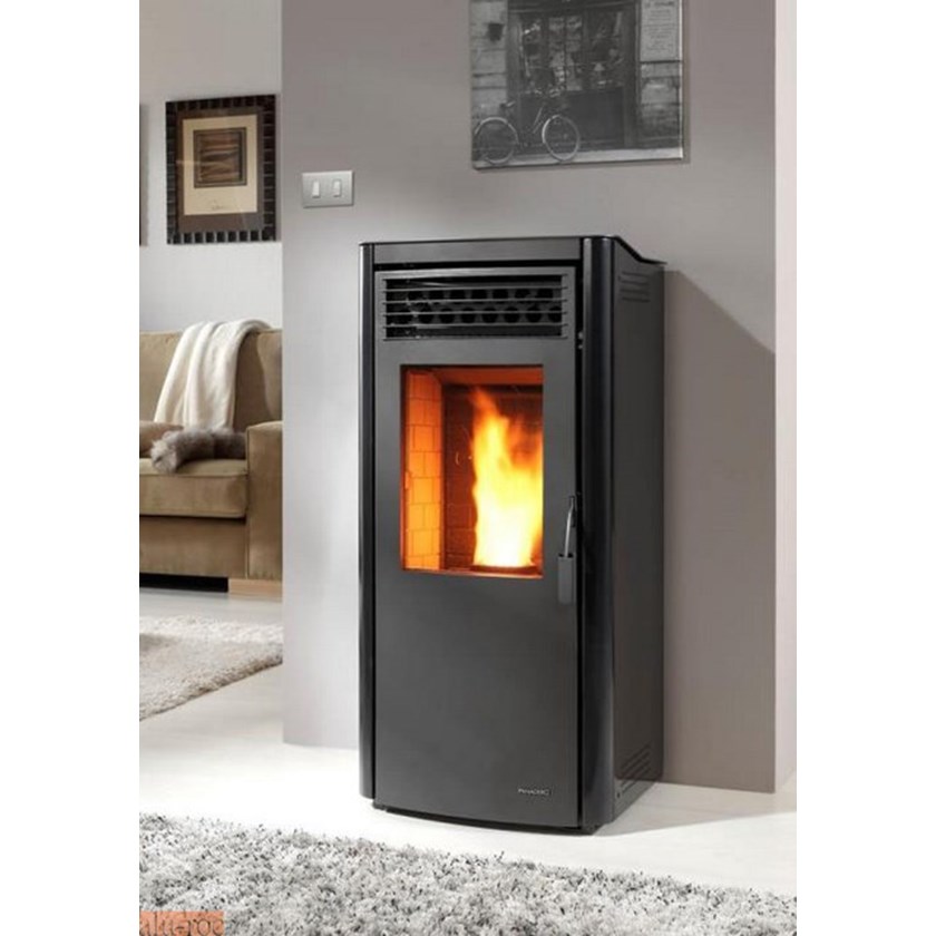 Chimeneas y estufas automáticas de pellet. estufas programables y ... Chimenea Pellets decoración