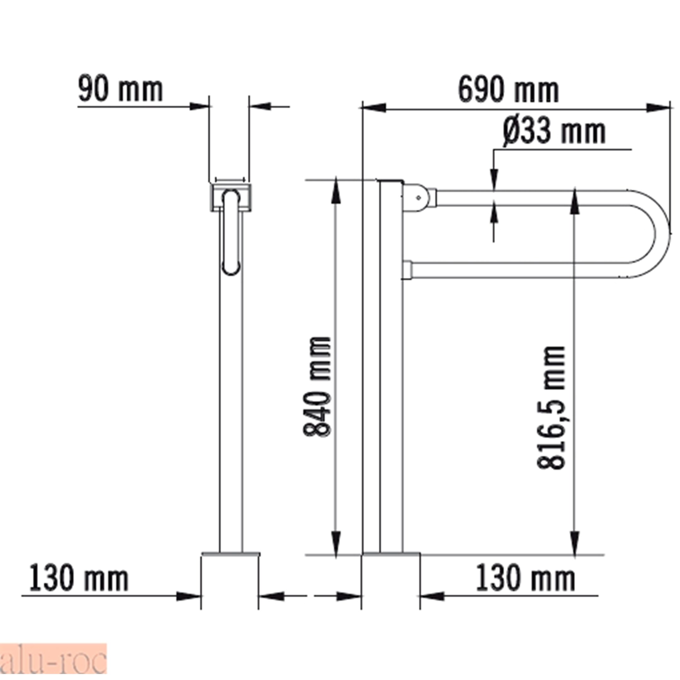 Ideal para colocar junto al inodoro o lavamanos