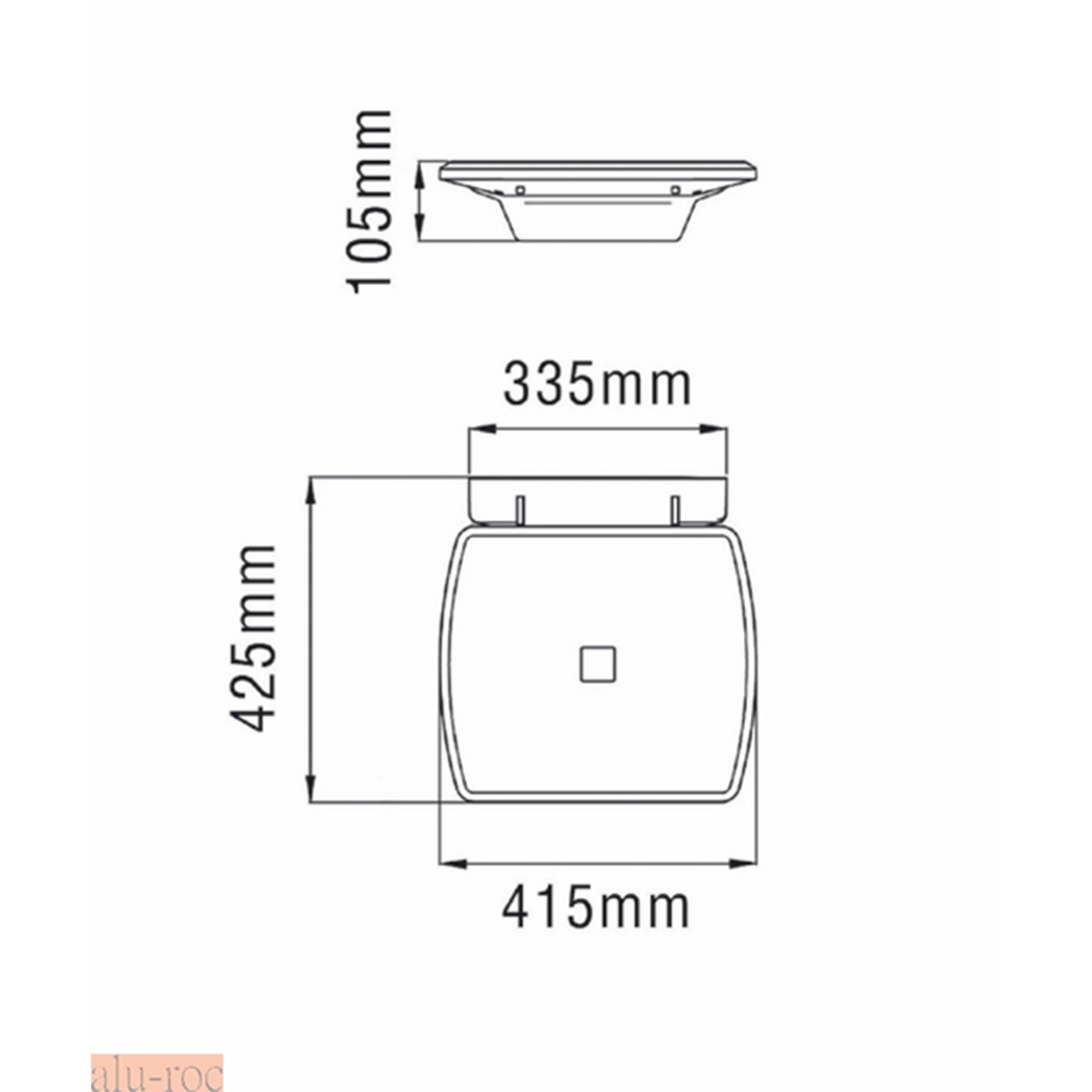 Esquema ayuda para cuartos de baño