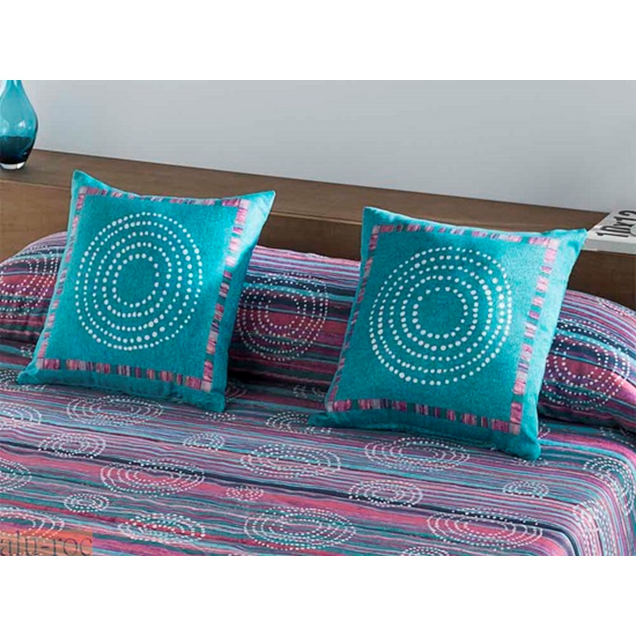 Ropa de cama de vivos colores para decoraciones de inspiración jóven