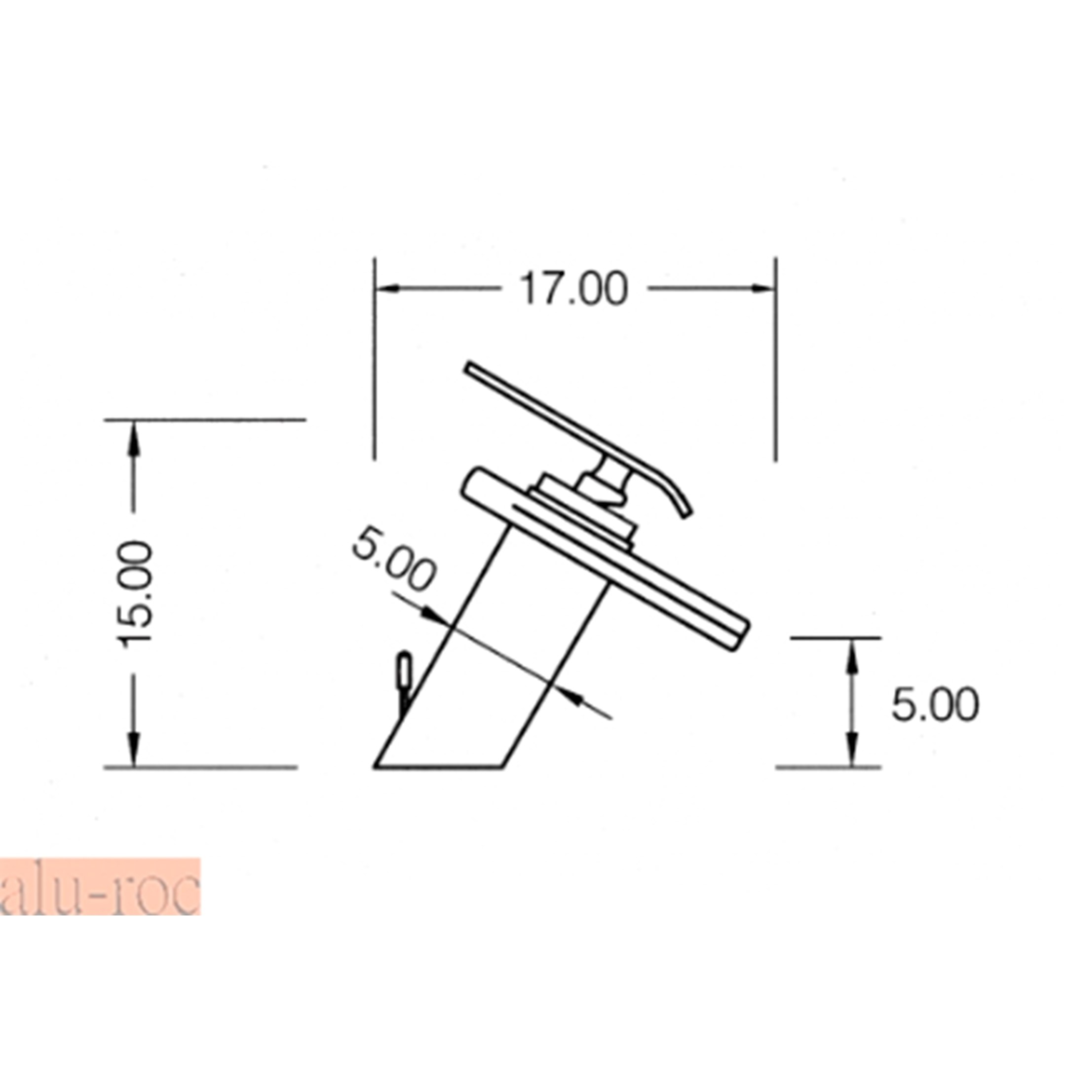 grifo cocina pared bimando bronce Stilo mz rio 405204040